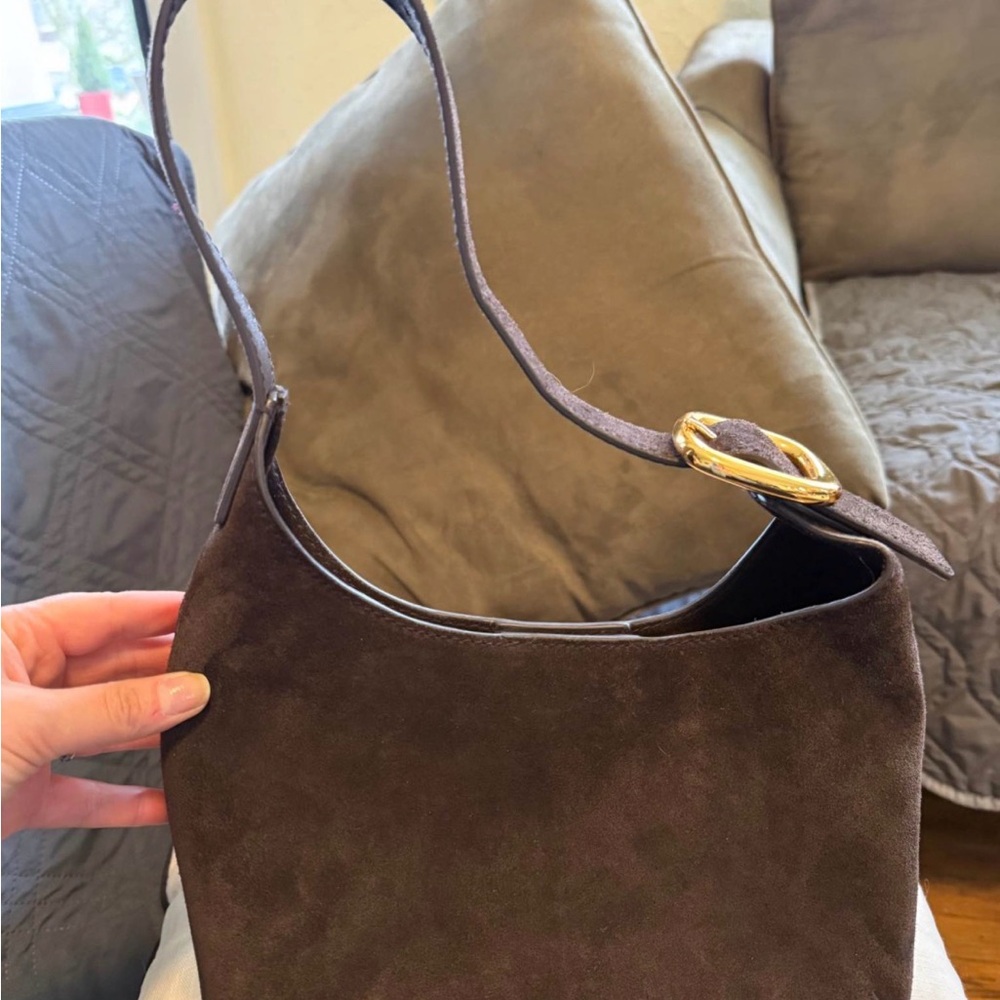 Madewell Sculptural buckle shoulder bag